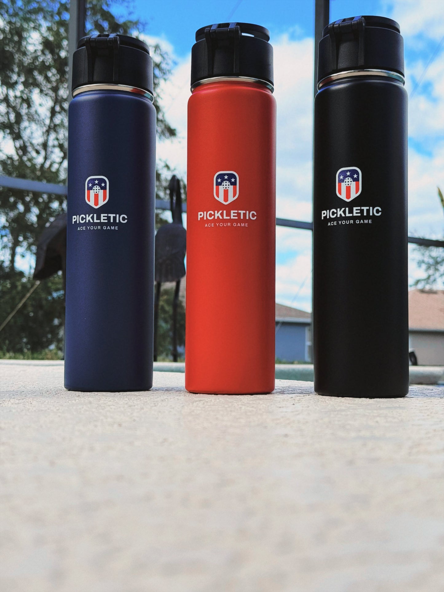 PICKLEBALL WATER BOTTLE 32OZ