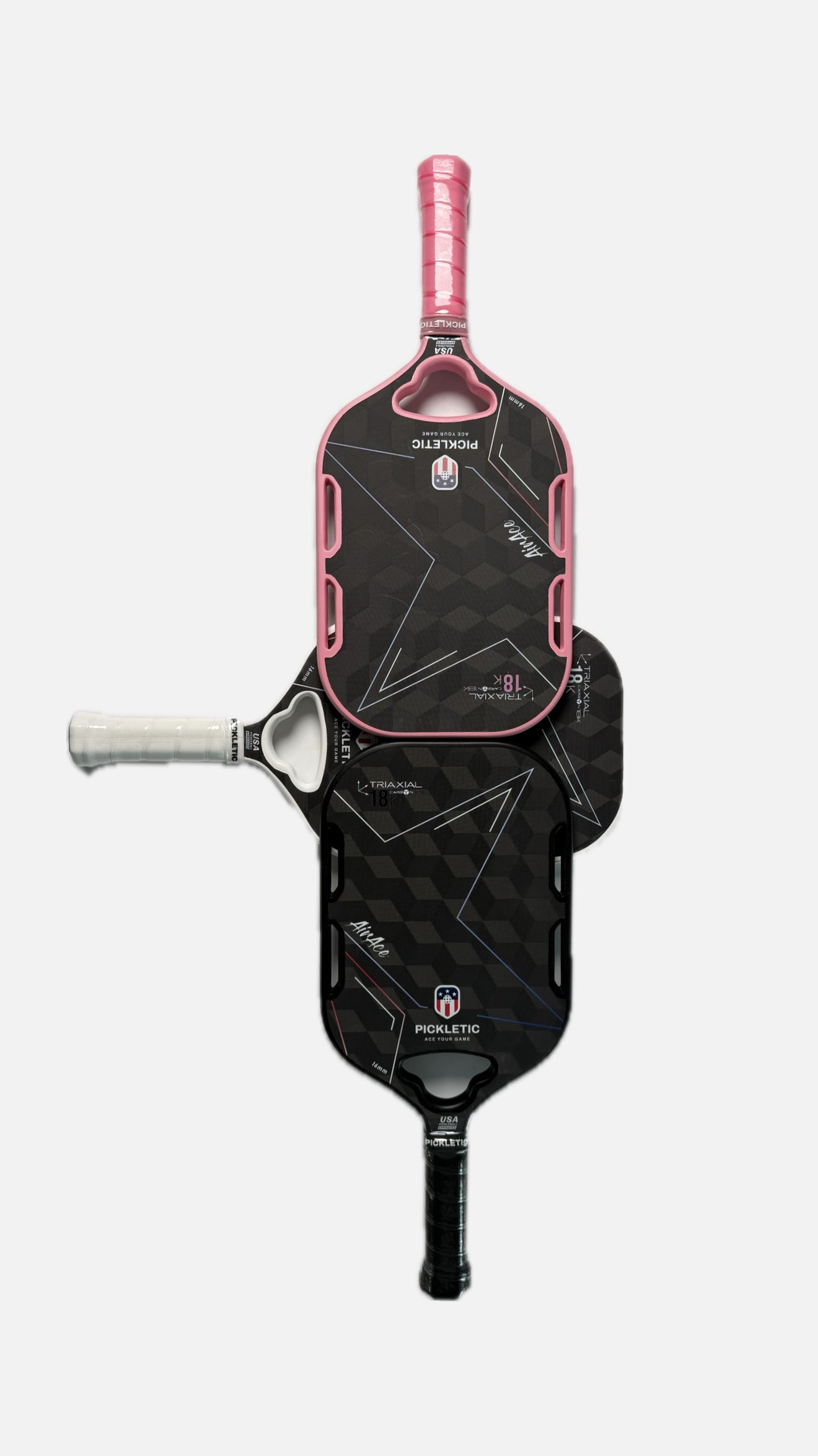 PICKLEBALL PADDLE KIT ( 1 * paddle - 1 * gift box - 1 * eraser - 3 * overgrip)