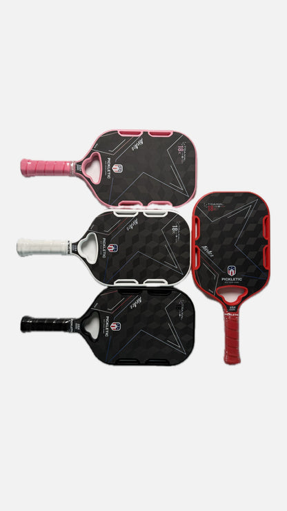 PICKLEBALL PADDLE KIT  ( 1 * paddle - 1 * gift box - 1 * eraser - 3 * overgrip)