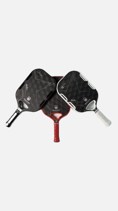 PICKLEBALL PADDLE KIT  ( 1 * paddle - 1 * gift box - 1 * eraser - 3 * overgrip)